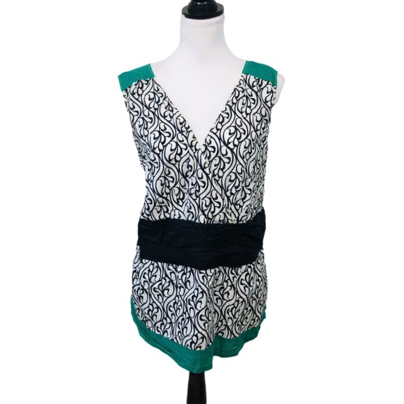 Cato Tops - Cato Blouse Plus Size 22/24W 2X Sleeveless Cotton Casual or Work Wear